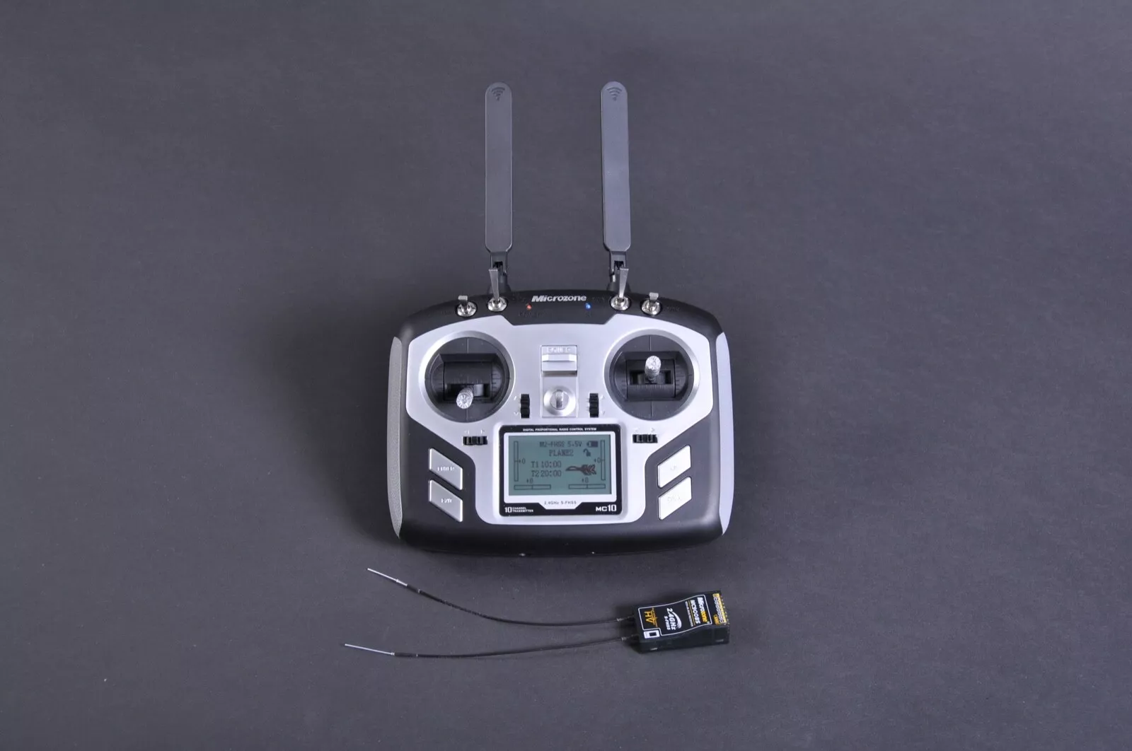 Microzone MC10 2.4GHz 10 Channel Radio Control RC Transmitter and Receiver