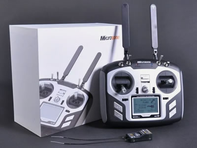 Microzone MC10 2.4GHz 10 Channel Radio Control RC Transmitter and Receiver