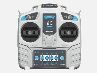 MicroZone MC6C Mini V2 2.4G 6CH Controller with  MC7RB V2 Transmitter Radio System